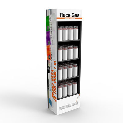 गुणवत्ता  Aerosol Paint Metal Display Stands Combustion Improver Metal Display Rack कारखाना
